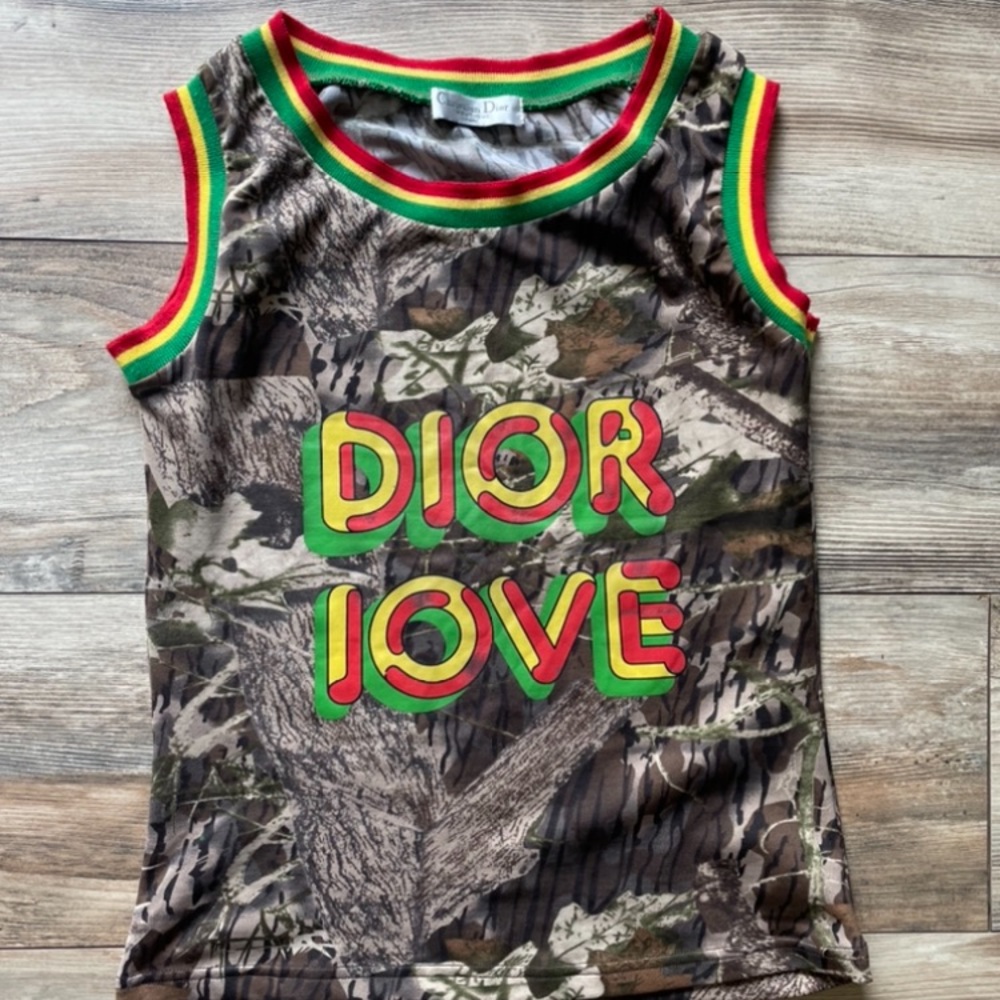 Dior rasta collection top